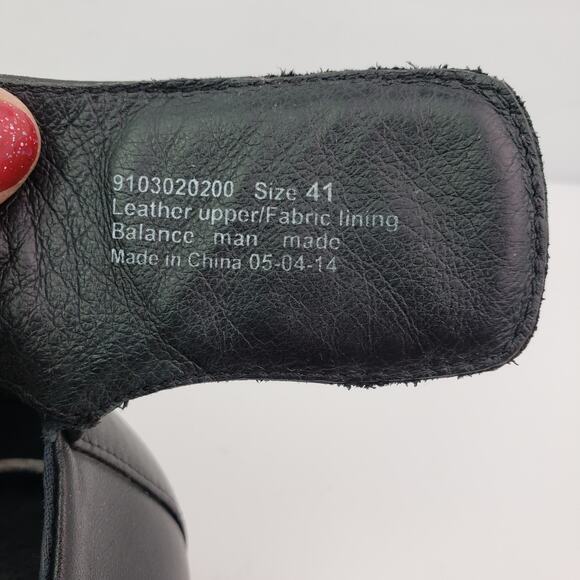 Dansko Lulu Womens Size EU 41 US 10.5-11 Black Leather MaryJane Ankle Strap Shoe - Picture 13 of 13